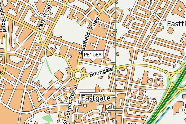 PE1 5EA map - OS VectorMap District (Ordnance Survey) PE1 5EA map - OS VectorMap District (Ordnance Survey)