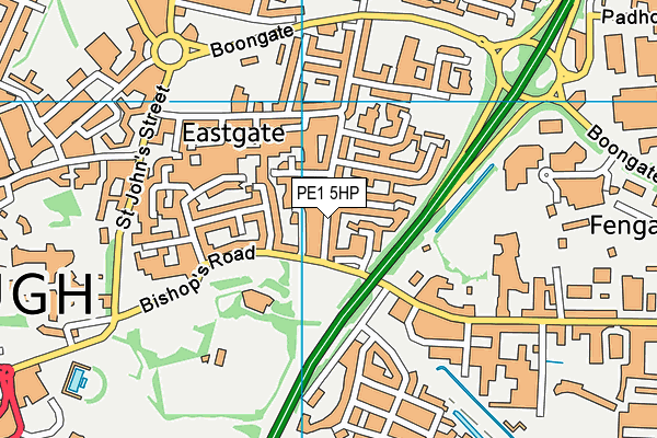 PE1 5HP map - OS VectorMap District (Ordnance Survey) PE1 5HP map - OS VectorMap District (Ordnance Survey)