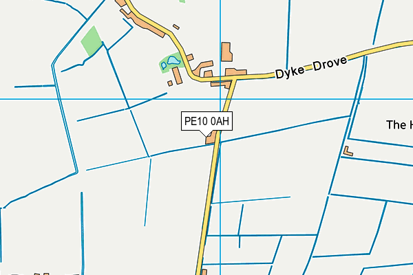 PE10 0AH map - OS VectorMap District (Ordnance Survey) PE10 0AH map - OS VectorMap District (Ordnance Survey)
