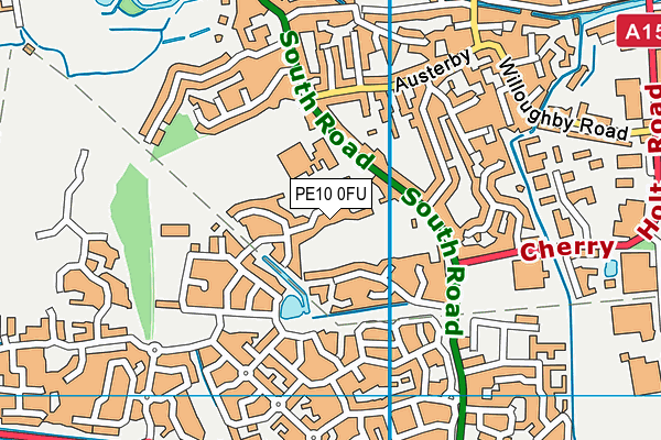 PE10 0FU map - OS VectorMap District (Ordnance Survey) PE10 0FU map - OS VectorMap District (Ordnance Survey)