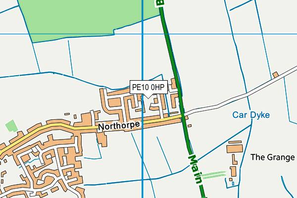 PE10 0HP map - OS VectorMap District (Ordnance Survey) PE10 0HP map - OS VectorMap District (Ordnance Survey)