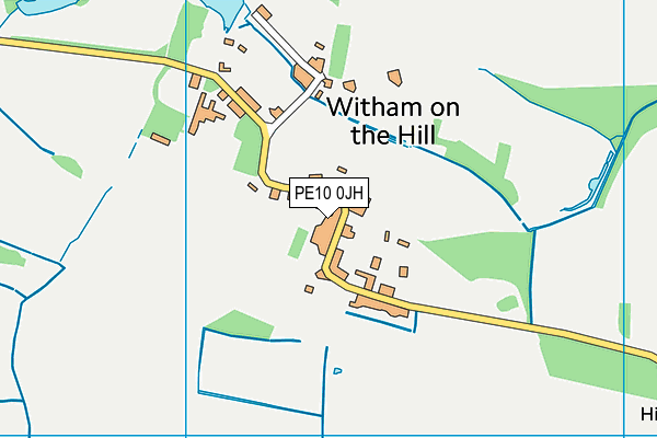 PE10 0JH map - OS VectorMap District (Ordnance Survey) PE10 0JH map - OS VectorMap District (Ordnance Survey)