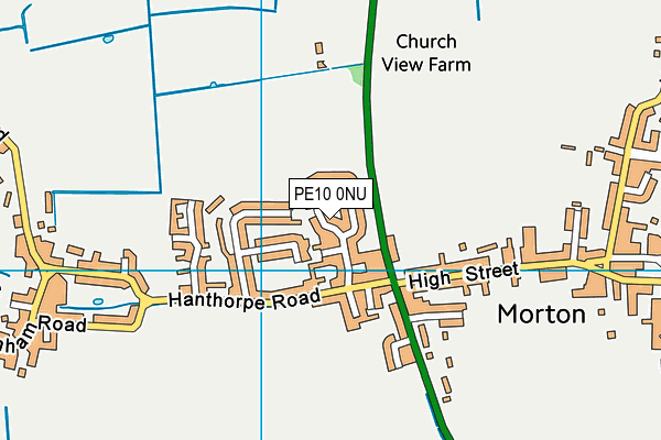 PE10 0NU map - OS VectorMap District (Ordnance Survey) PE10 0NU map - OS VectorMap District (Ordnance Survey)