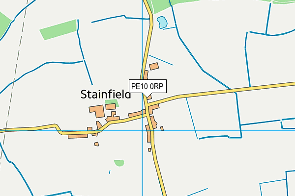 PE10 0RP map - OS VectorMap District (Ordnance Survey) PE10 0RP map - OS VectorMap District (Ordnance Survey)