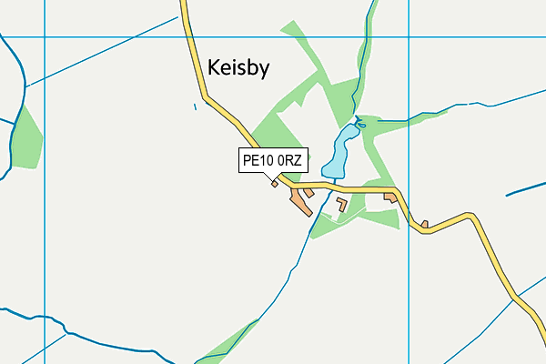 PE10 0RZ map - OS VectorMap District (Ordnance Survey)