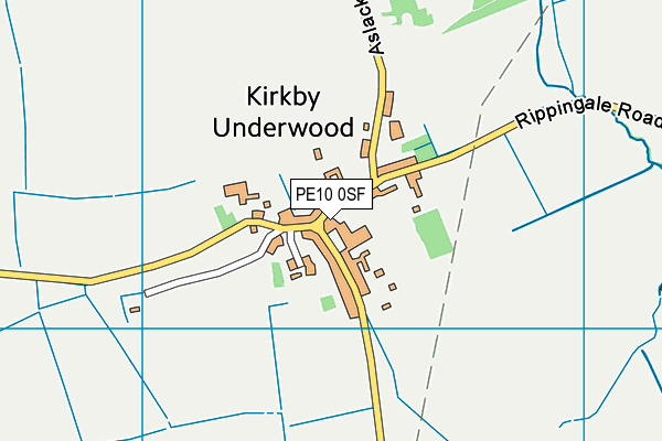 PE10 0SF map - OS VectorMap District (Ordnance Survey) PE10 0SF map - OS VectorMap District (Ordnance Survey)