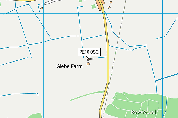 PE10 0SQ map - OS VectorMap District (Ordnance Survey) PE10 0SQ map - OS VectorMap District (Ordnance Survey)