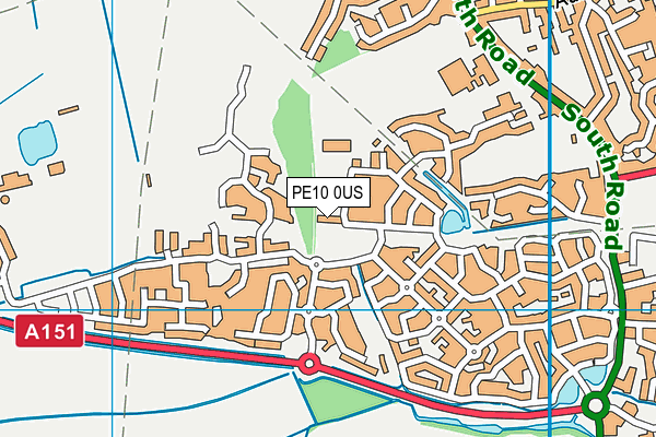 PE10 0US map - OS VectorMap District (Ordnance Survey) PE10 0US map - OS VectorMap District (Ordnance Survey)
