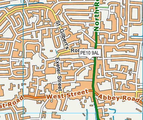 PE10 9AL map - OS VectorMap District (Ordnance Survey) PE10 9AL map - OS VectorMap District (Ordnance Survey)
