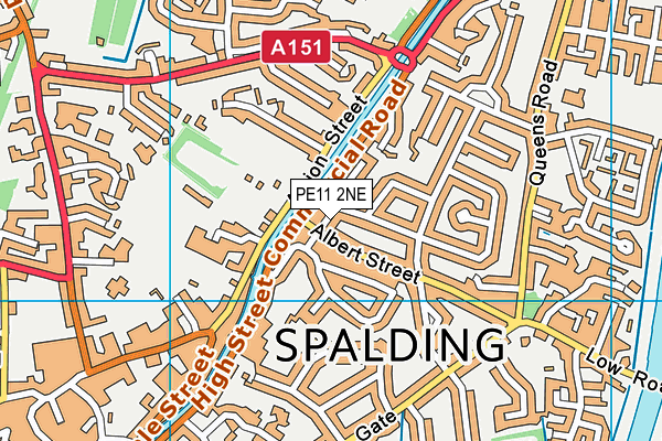 PE11 2NE map - OS VectorMap District (Ordnance Survey) PE11 2NE map - OS VectorMap District (Ordnance Survey)