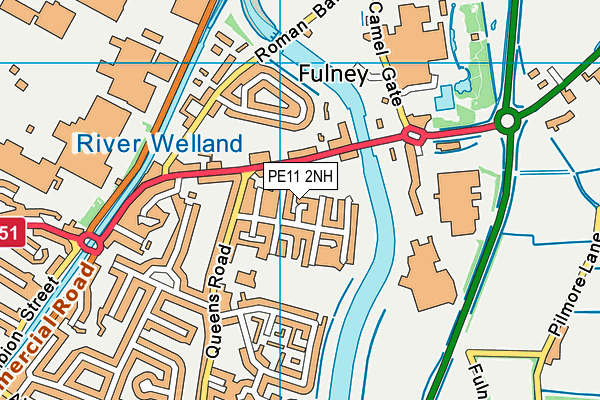 PE11 2NH map - OS VectorMap District (Ordnance Survey) PE11 2NH map - OS VectorMap District (Ordnance Survey)