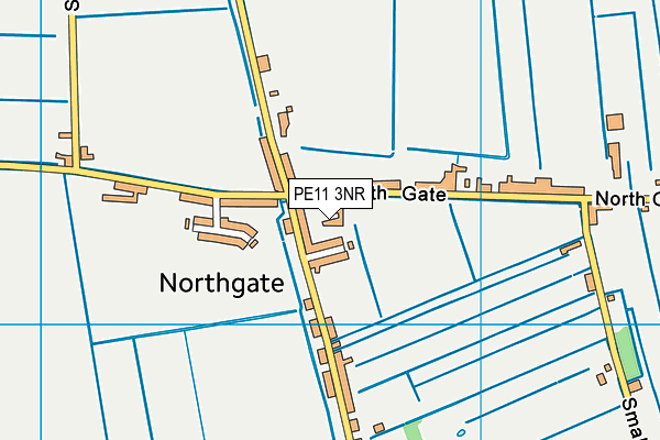 PE11 3NR map - OS VectorMap District (Ordnance Survey) PE11 3NR map - OS VectorMap District (Ordnance Survey)