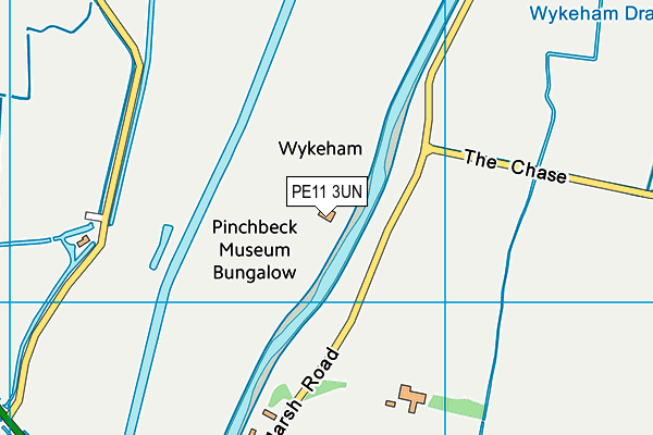 PE11 3UN map - OS VectorMap District (Ordnance Survey) PE11 3UN map - OS VectorMap District (Ordnance Survey)