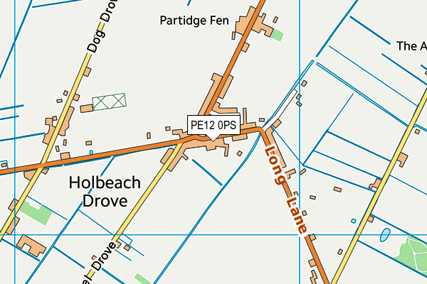 PE12 0PS map - OS VectorMap District (Ordnance Survey) PE12 0PS map - OS VectorMap District (Ordnance Survey)