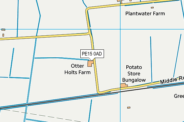 PE15 0AD map - OS VectorMap District (Ordnance Survey) PE15 0AD map - OS VectorMap District (Ordnance Survey)