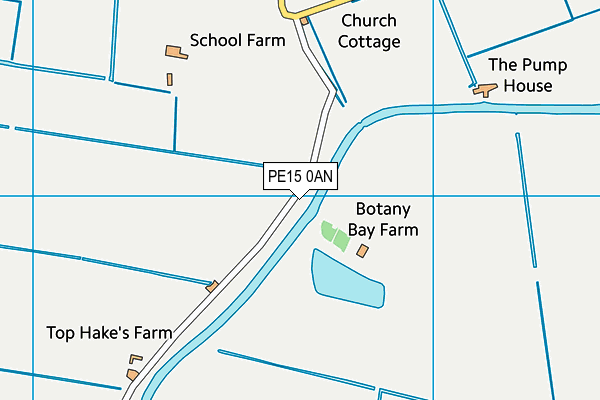 PE15 0AN map - OS VectorMap District (Ordnance Survey) PE15 0AN map - OS VectorMap District (Ordnance Survey)