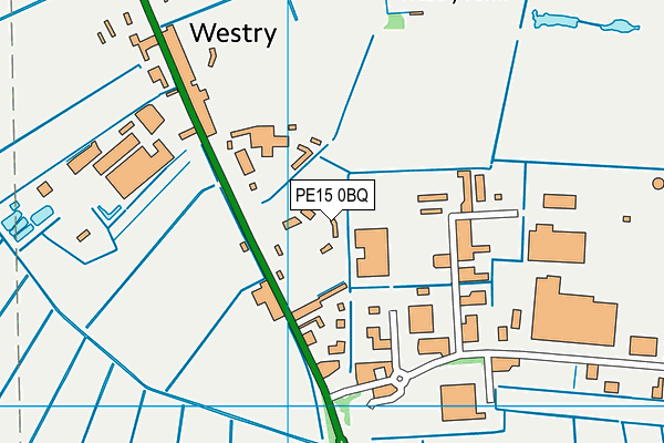 PE15 0BQ map - OS VectorMap District (Ordnance Survey) PE15 0BQ map - OS VectorMap District (Ordnance Survey)