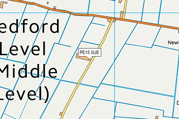 PE15 0UE map - OS VectorMap District (Ordnance Survey) PE15 0UE map - OS VectorMap District (Ordnance Survey)