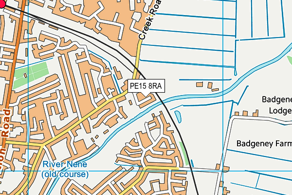 PE15 8RA map - OS VectorMap District (Ordnance Survey) PE15 8RA map - OS VectorMap District (Ordnance Survey)