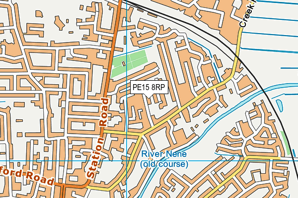 PE15 8RP map - OS VectorMap District (Ordnance Survey) PE15 8RP map - OS VectorMap District (Ordnance Survey)
