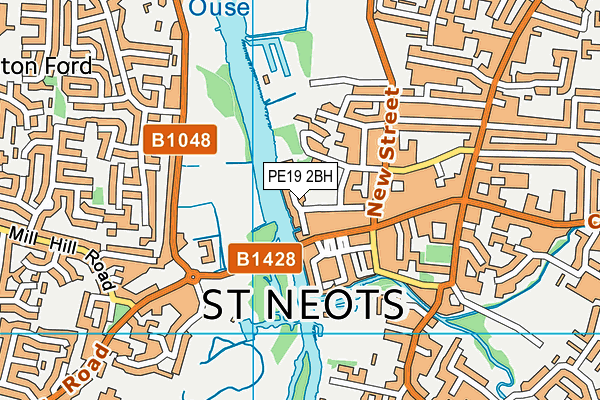 PE19 2BH map - OS VectorMap District (Ordnance Survey) PE19 2BH map - OS VectorMap District (Ordnance Survey)
