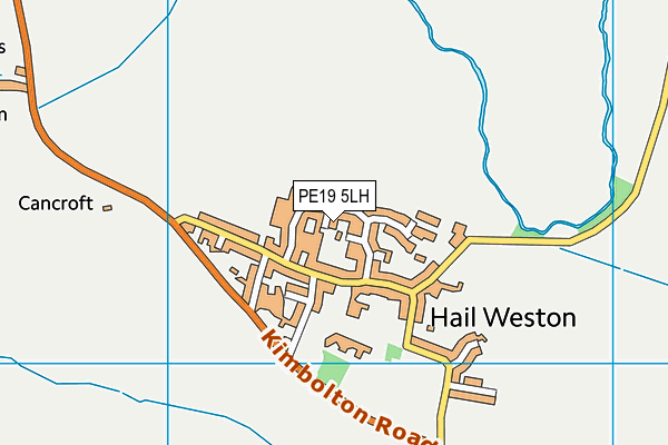 PE19 5LH map - OS VectorMap District (Ordnance Survey) PE19 5LH map - OS VectorMap District (Ordnance Survey)