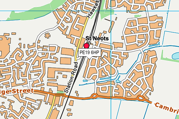 PE19 6HP map - OS VectorMap District (Ordnance Survey) PE19 6HP map - OS VectorMap District (Ordnance Survey)