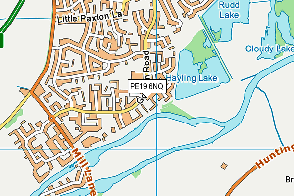 PE19 6NQ map - OS VectorMap District (Ordnance Survey) PE19 6NQ map - OS VectorMap District (Ordnance Survey)