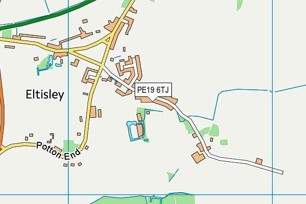 PE19 6TJ map - OS VectorMap District (Ordnance Survey) PE19 6TJ map - OS VectorMap District (Ordnance Survey)