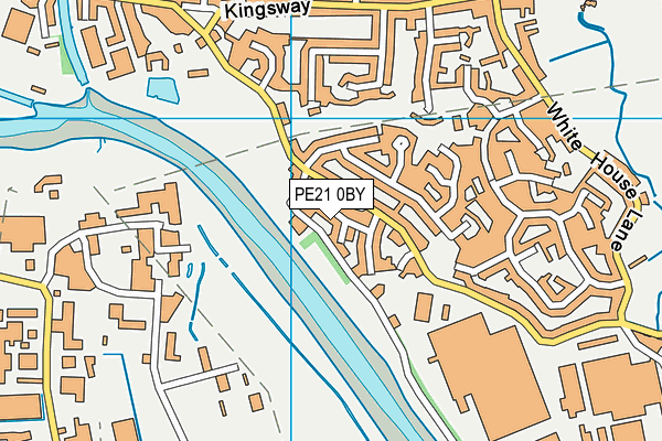 PE21 0BY map - OS VectorMap District (Ordnance Survey) PE21 0BY map - OS VectorMap District (Ordnance Survey)