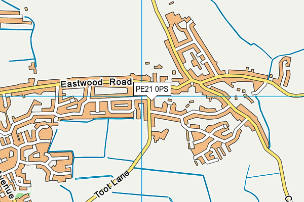 PE21 0PS map - OS VectorMap District (Ordnance Survey) PE21 0PS map - OS VectorMap District (Ordnance Survey)