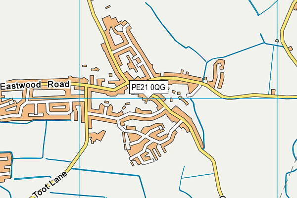 PE21 0QG map - OS VectorMap District (Ordnance Survey) PE21 0QG map - OS VectorMap District (Ordnance Survey)