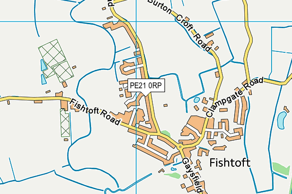 PE21 0RP map - OS VectorMap District (Ordnance Survey) PE21 0RP map - OS VectorMap District (Ordnance Survey)