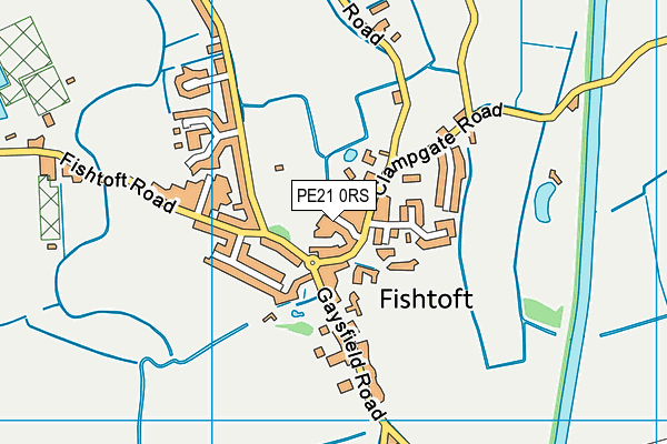 PE21 0RS map - OS VectorMap District (Ordnance Survey) PE21 0RS map - OS VectorMap District (Ordnance Survey)