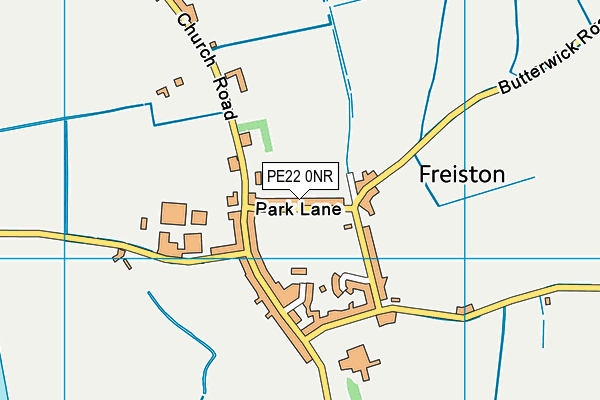 PE22 0NR map - OS VectorMap District (Ordnance Survey) PE22 0NR map - OS VectorMap District (Ordnance Survey)