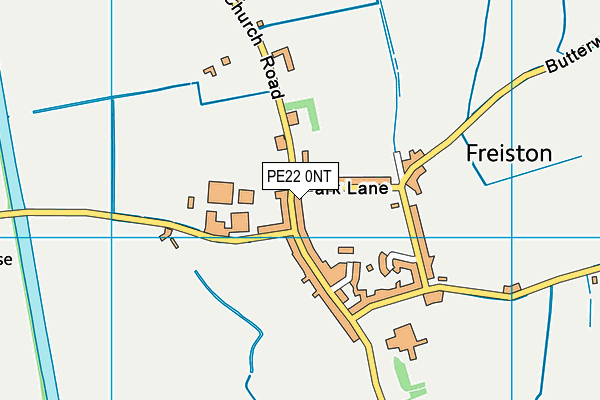 PE22 0NT map - OS VectorMap District (Ordnance Survey) PE22 0NT map - OS VectorMap District (Ordnance Survey)