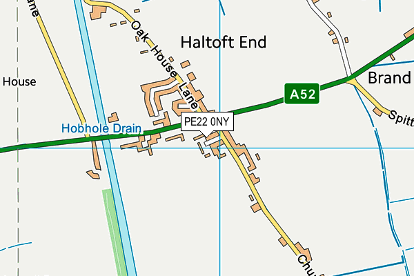 PE22 0NY map - OS VectorMap District (Ordnance Survey) PE22 0NY map - OS VectorMap District (Ordnance Survey)