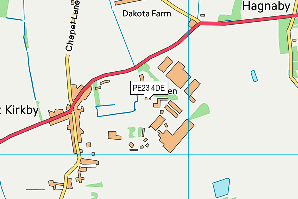 PE23 4DE map - OS VectorMap District (Ordnance Survey) PE23 4DE map - OS VectorMap District (Ordnance Survey)