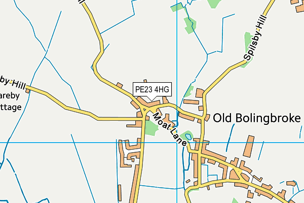 PE23 4HG map - OS VectorMap District (Ordnance Survey) PE23 4HG map - OS VectorMap District (Ordnance Survey)