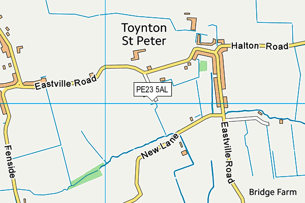 PE23 5AL map - OS VectorMap District (Ordnance Survey) PE23 5AL map - OS VectorMap District (Ordnance Survey)
