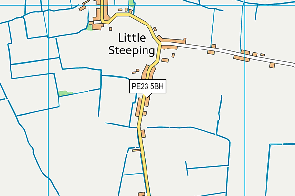 PE23 5BH map - OS VectorMap District (Ordnance Survey) PE23 5BH map - OS VectorMap District (Ordnance Survey)