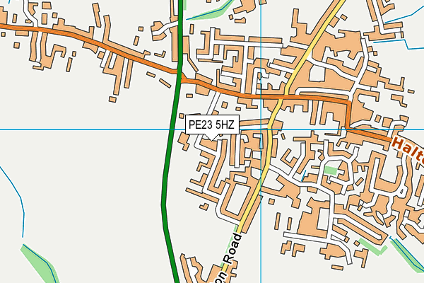 PE23 5HZ map - OS VectorMap District (Ordnance Survey) PE23 5HZ map - OS VectorMap District (Ordnance Survey)