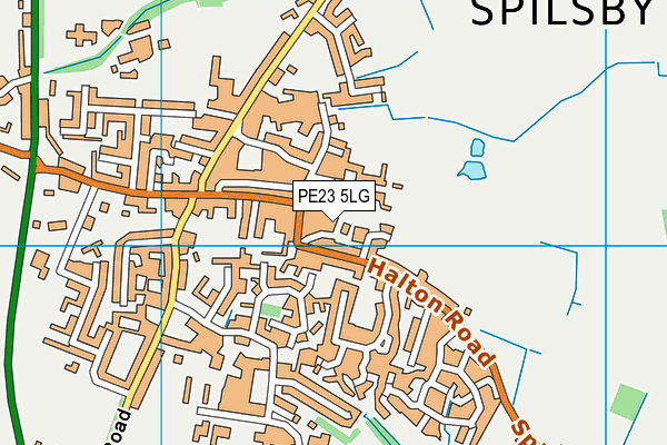 PE23 5LG map - OS VectorMap District (Ordnance Survey) PE23 5LG map - OS VectorMap District (Ordnance Survey)