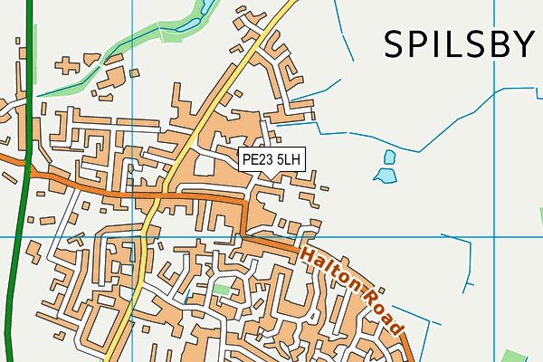 PE23 5LH map - OS VectorMap District (Ordnance Survey) PE23 5LH map - OS VectorMap District (Ordnance Survey)