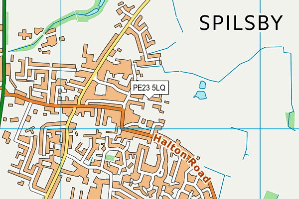 PE23 5LQ map - OS VectorMap District (Ordnance Survey) PE23 5LQ map - OS VectorMap District (Ordnance Survey)