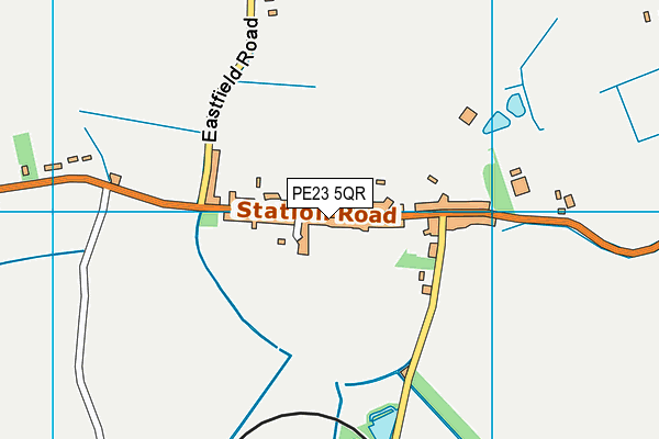 PE23 5QR map - OS VectorMap District (Ordnance Survey) PE23 5QR map - OS VectorMap District (Ordnance Survey)