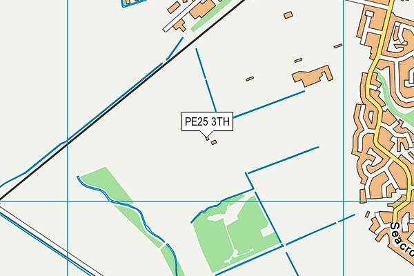 PE25 3TH map - OS VectorMap District (Ordnance Survey) PE25 3TH map - OS VectorMap District (Ordnance Survey)