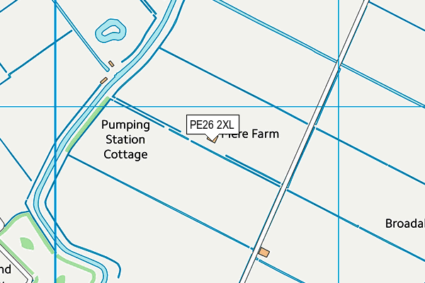 PE26 2XL map - OS VectorMap District (Ordnance Survey) PE26 2XL map - OS VectorMap District (Ordnance Survey)