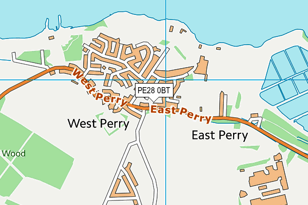 PE28 0BT map - OS VectorMap District (Ordnance Survey) PE28 0BT map - OS VectorMap District (Ordnance Survey)