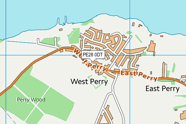 PE28 0DT map - OS VectorMap District (Ordnance Survey) PE28 0DT map - OS VectorMap District (Ordnance Survey)